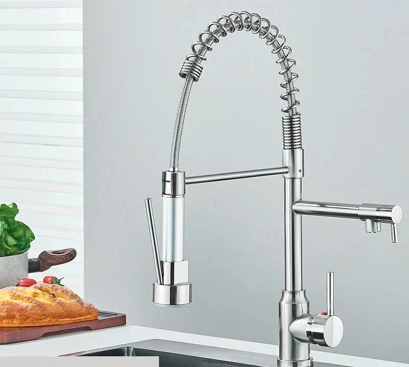 Professional Kitchen Faucet | Pull-Out Spray with 360° Rotation VexonGear