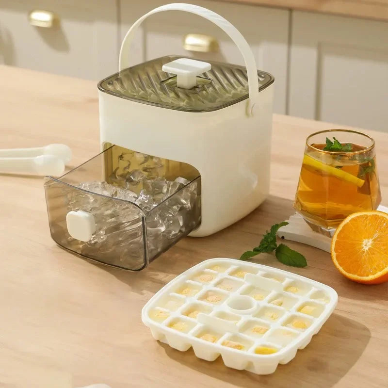 Modern Ice Cube Mold | One-Touch Release System VexonGear