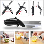 Smart Kitchen Scissors | 2-in-1 Cutting Board Design VexonGear