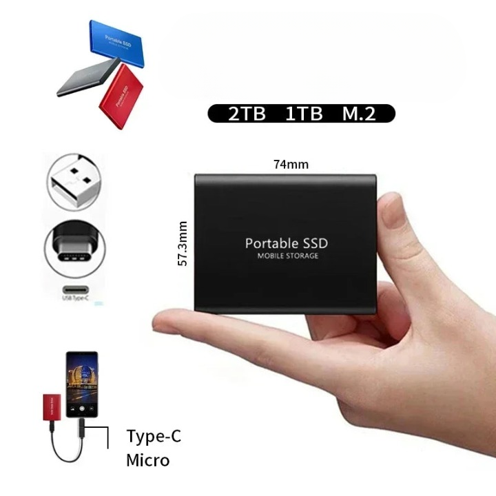 Vexon 2TB Portable External SSD VexonGear