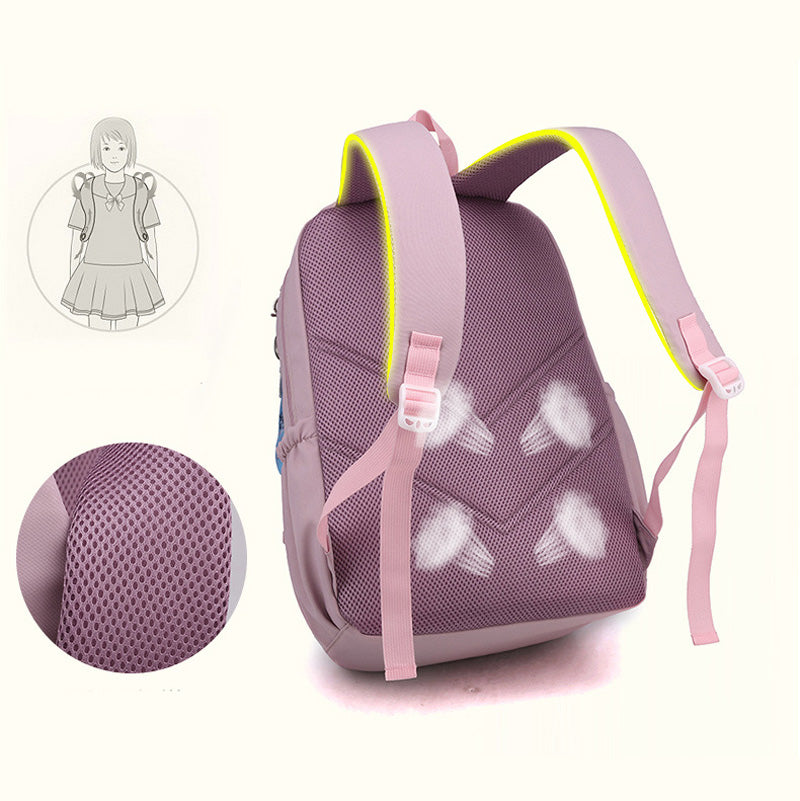 Kawaii School Backpack | Cat Design With Multiple Compartments VexonGear