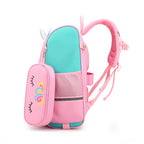 Kids Unicorn School Backpack | Rainbow Design With Matching Pencil Case VexonGear