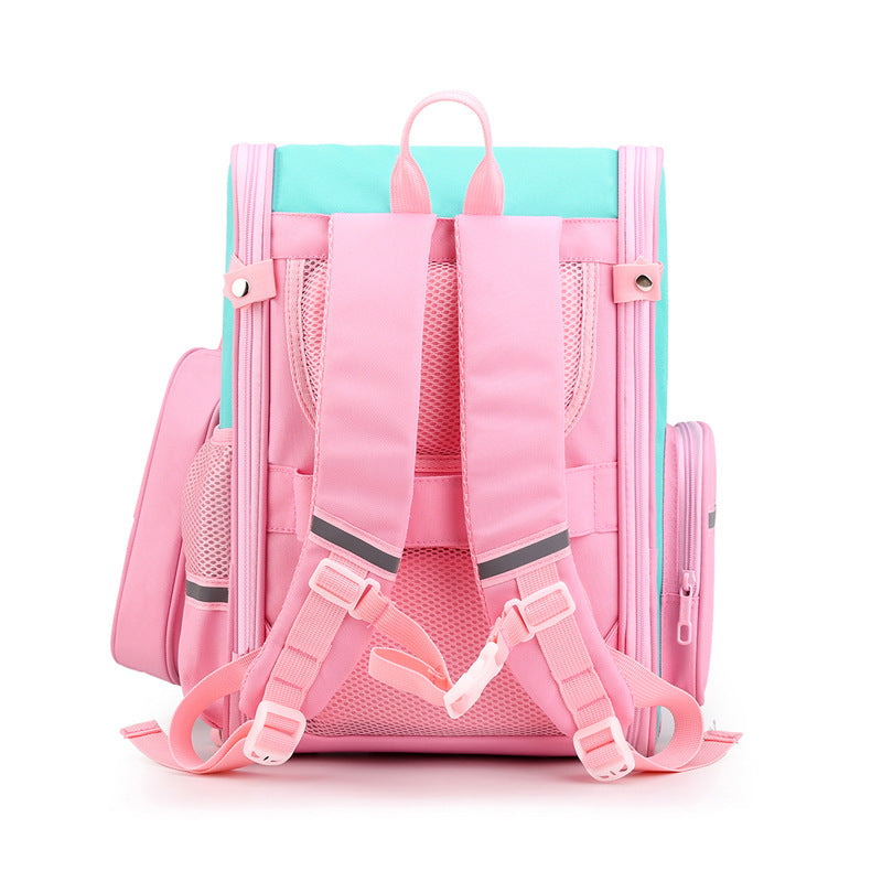 Kids Unicorn School Backpack | Rainbow Design With Matching Pencil Case VexonGear