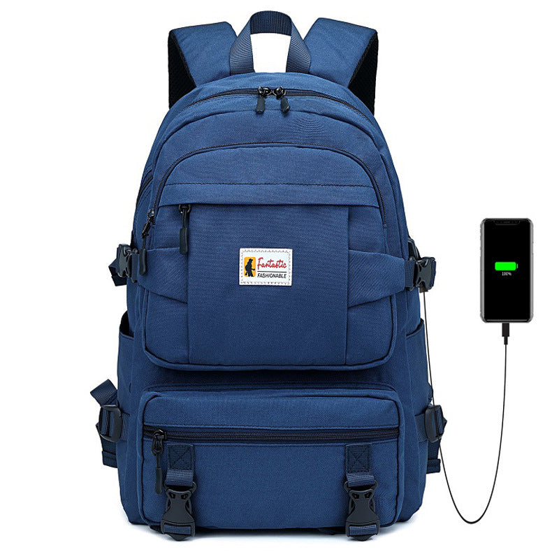 Smart School Backpack | USB Charging Port & Water Resistant Design VexonGear