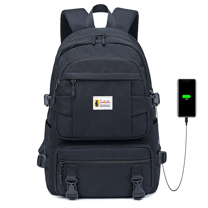 Smart School Backpack | USB Charging Port & Water Resistant Design VexonGear