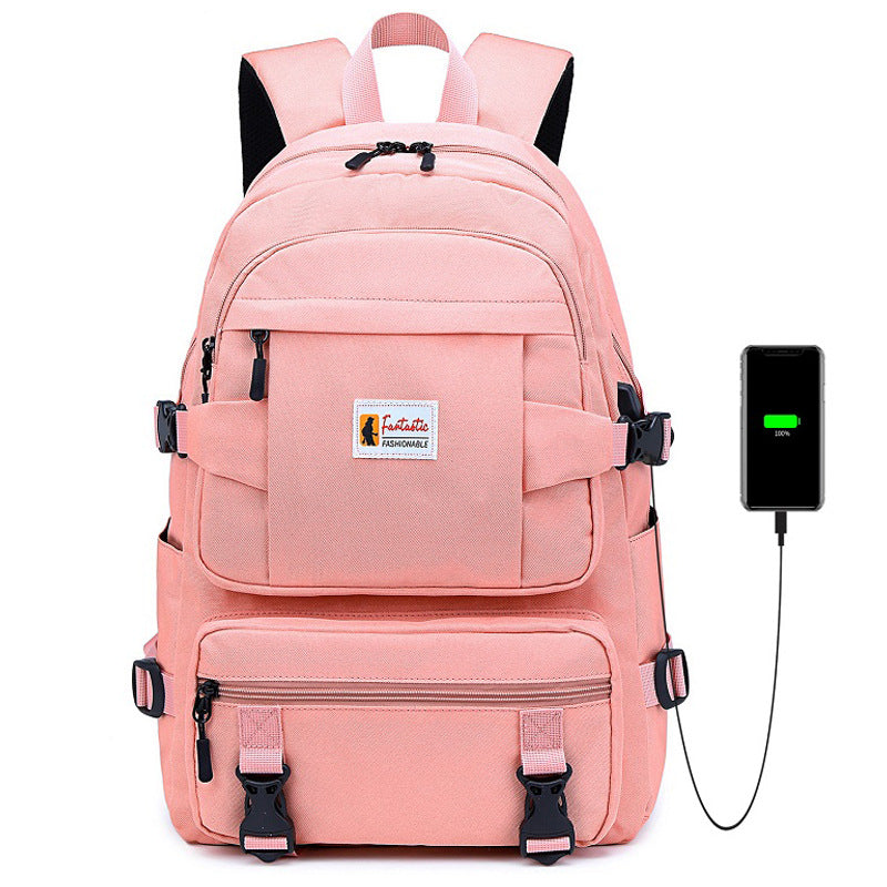Smart School Backpack | USB Charging Port & Water Resistant Design VexonGear