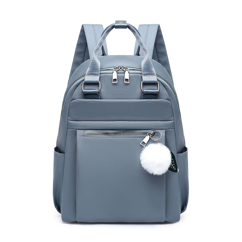 Modern School Backpack | Minimalist Design With Pom Pom Charm VexonGear