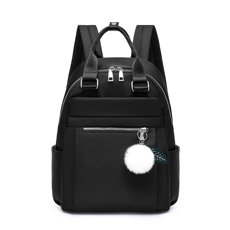 Modern School Backpack | Minimalist Design With Pom Pom Charm VexonGear