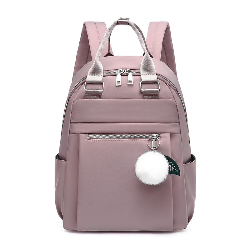 Modern School Backpack | Minimalist Design With Pom Pom Charm VexonGear