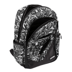 Urban Graphic Backpack | Black & White Geometric Pattern VexonGear
