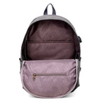 Canvas Student Backpack | USB Charging Port & Durable Design VexonGear