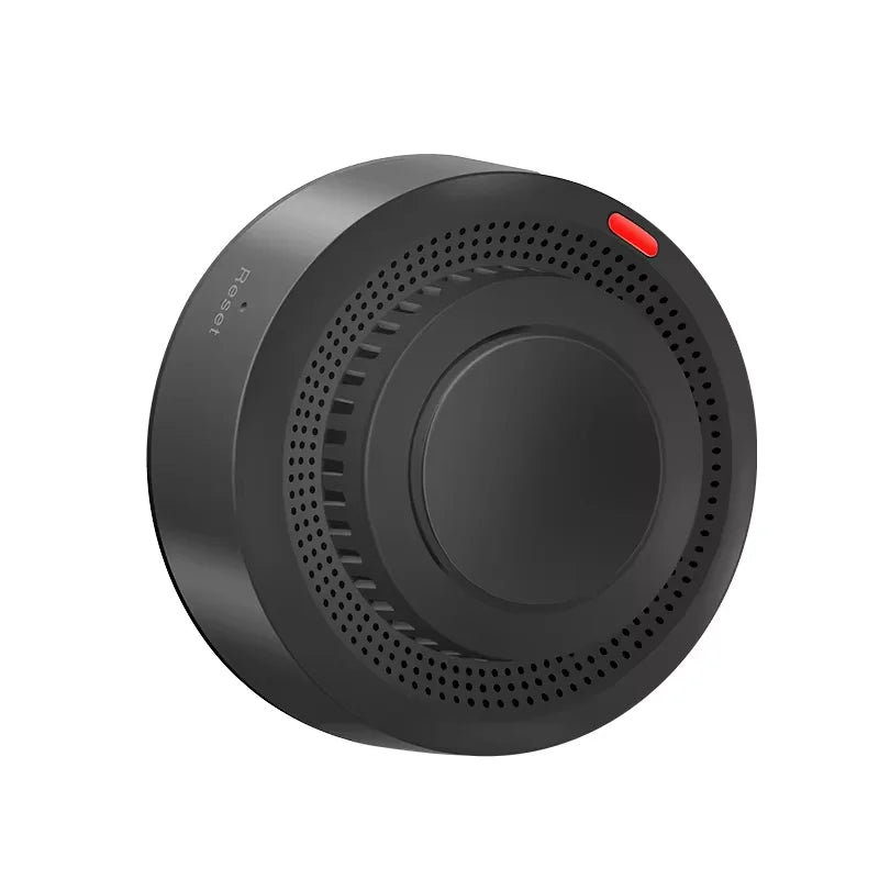 Smart WiFi Smoke Detector Heat Sensor Bluetooth Indoor Ceiling Wall Mount