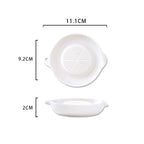Ceramic Kitchen Grater | Premium White Grating Plate VexonGear
