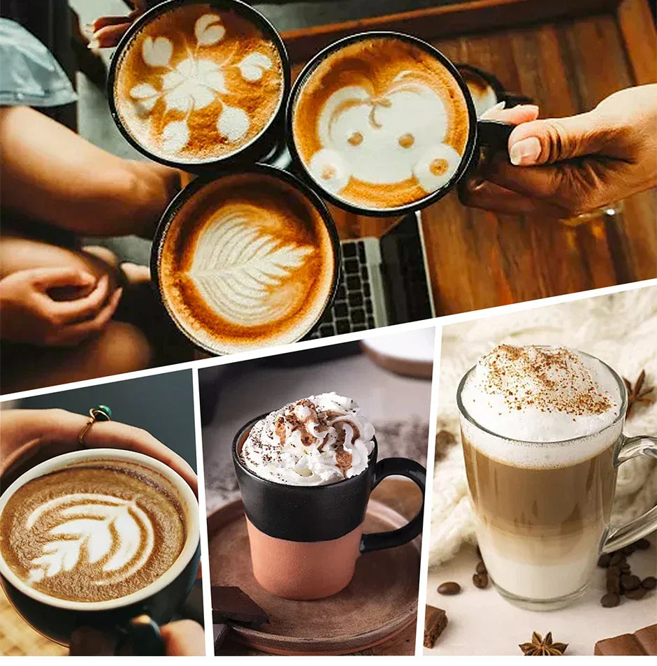 Electric Milk Frother | Professional Handheld Coffee Whisk VexonGear