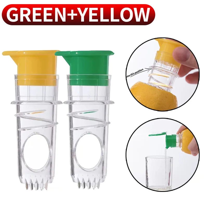 Manual Citrus Juicer | Handheld Lemon Orange Squeezer With Strainer VexonGear