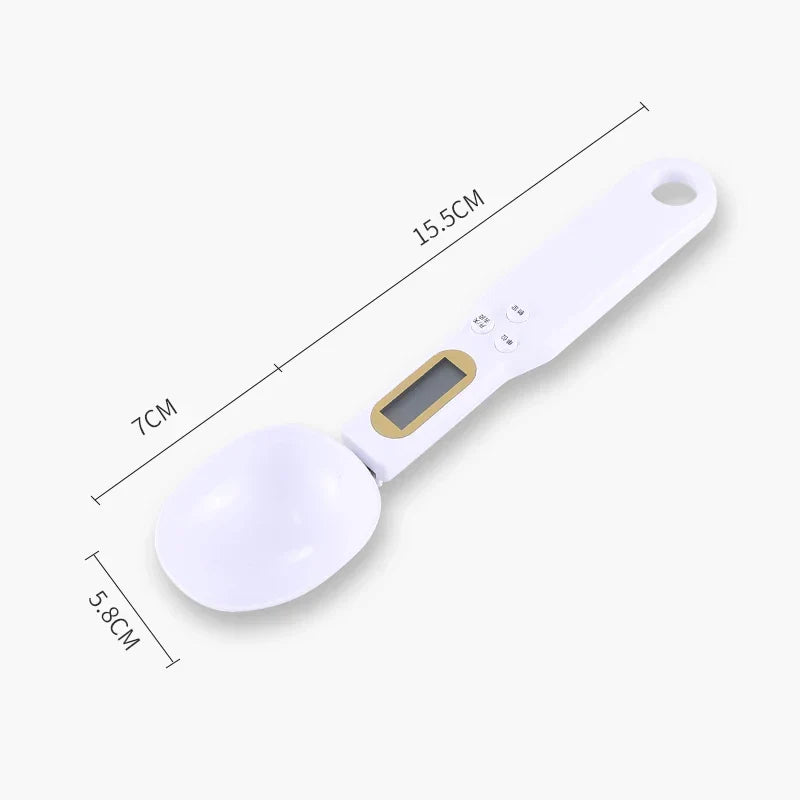 Digital Kitchen Scale Spoon | LCD Display Precision Measuring Tool VexonGear