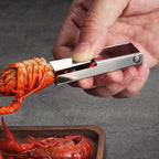 Professional Seafood Shell Peeler | Stainless Steel Kitchen Tool VexonGear