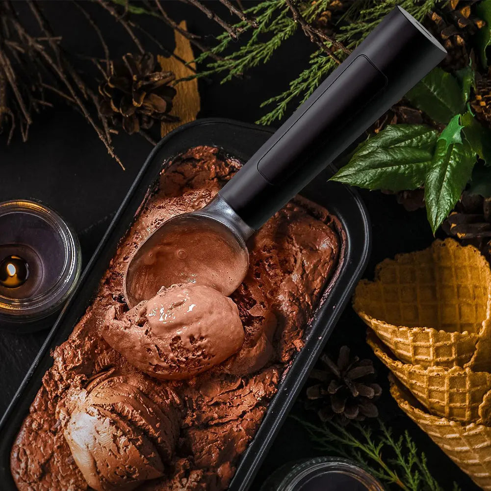Smart Ice Cream Scoop | LED Display & USB Rechargeable VexonGear