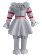 Halloween Clown Costume | Victorian Style Dress with Ruffles VexonGear