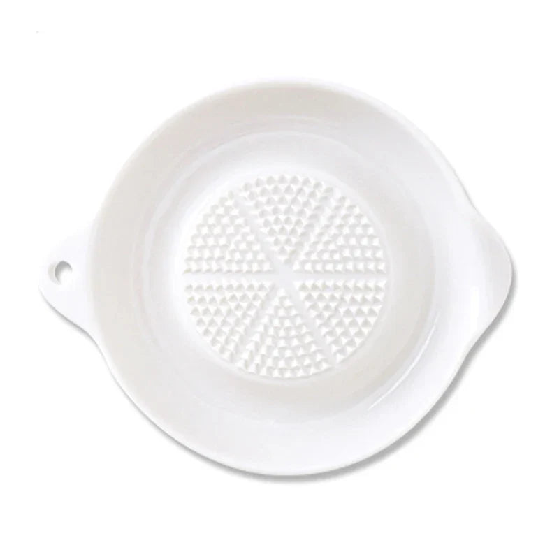 Ceramic Kitchen Grater | Premium White Grating Plate VexonGear