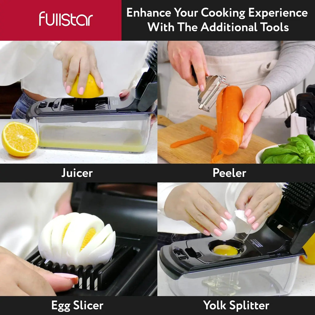 Multi-Function Vegetable Chopper | 6-in-1 Food Prep System VexonGear