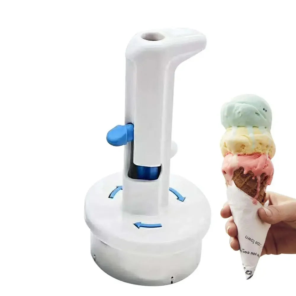 Professional Ice Cream Scoop | Cylindrical Press Design VexonGear