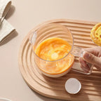 Kitchen Mixing Cup | Manual Stirring Beater With Spring Handle VexonGear