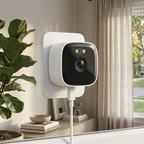 Security Camera Window Mount 2K USB Color Night Vision