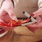 Professional Seafood Shell Peeler | Stainless Steel Kitchen Tool VexonGear