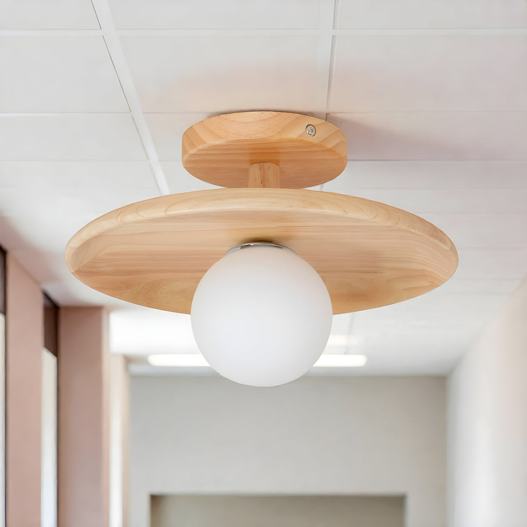 Ceiling Light Semi Flush Round LED Hardwired Indoor Ceiling Fixture VexonGear