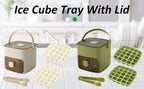 Modern Ice Cube Maker | Double Layer Storage With Handle VexonGear