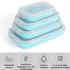 Collapsible Silicone Food Containers | Leak-Proof Storage Set VexonGear