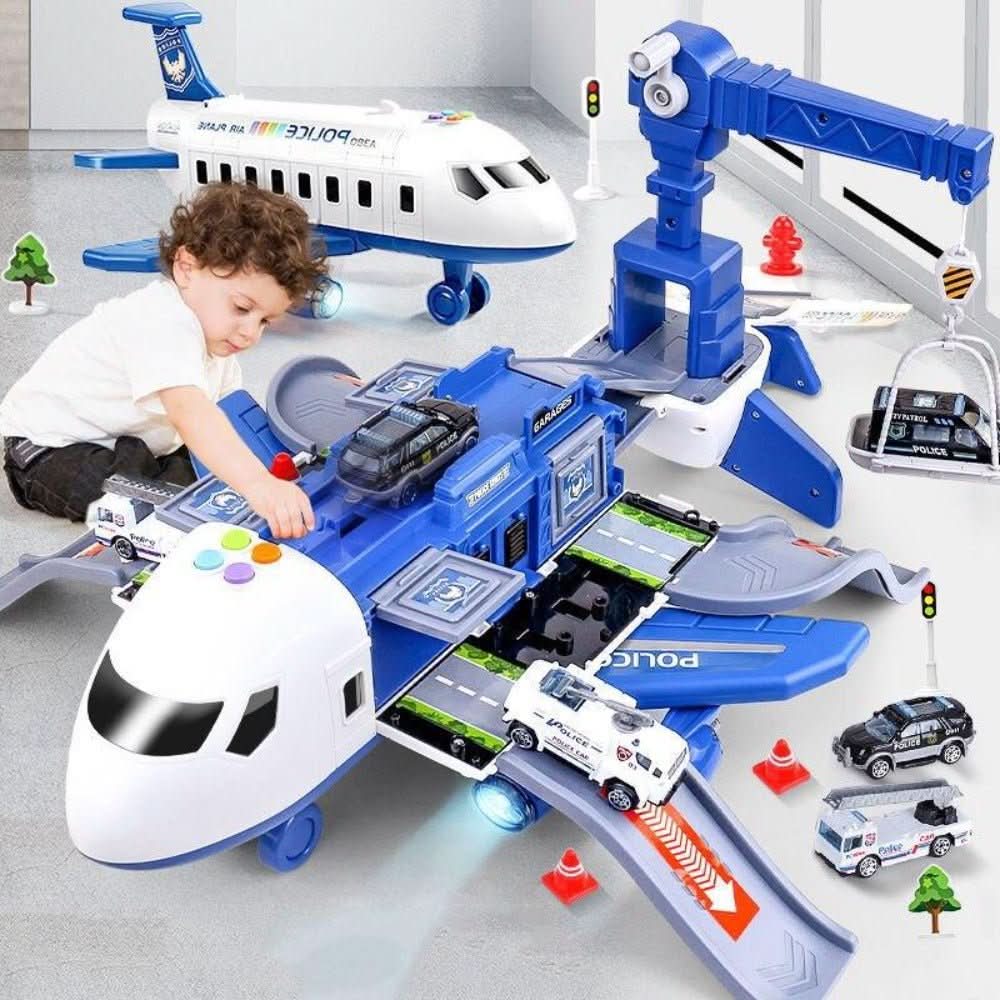Vexon Adventure Airplane Play Set with Vehicles