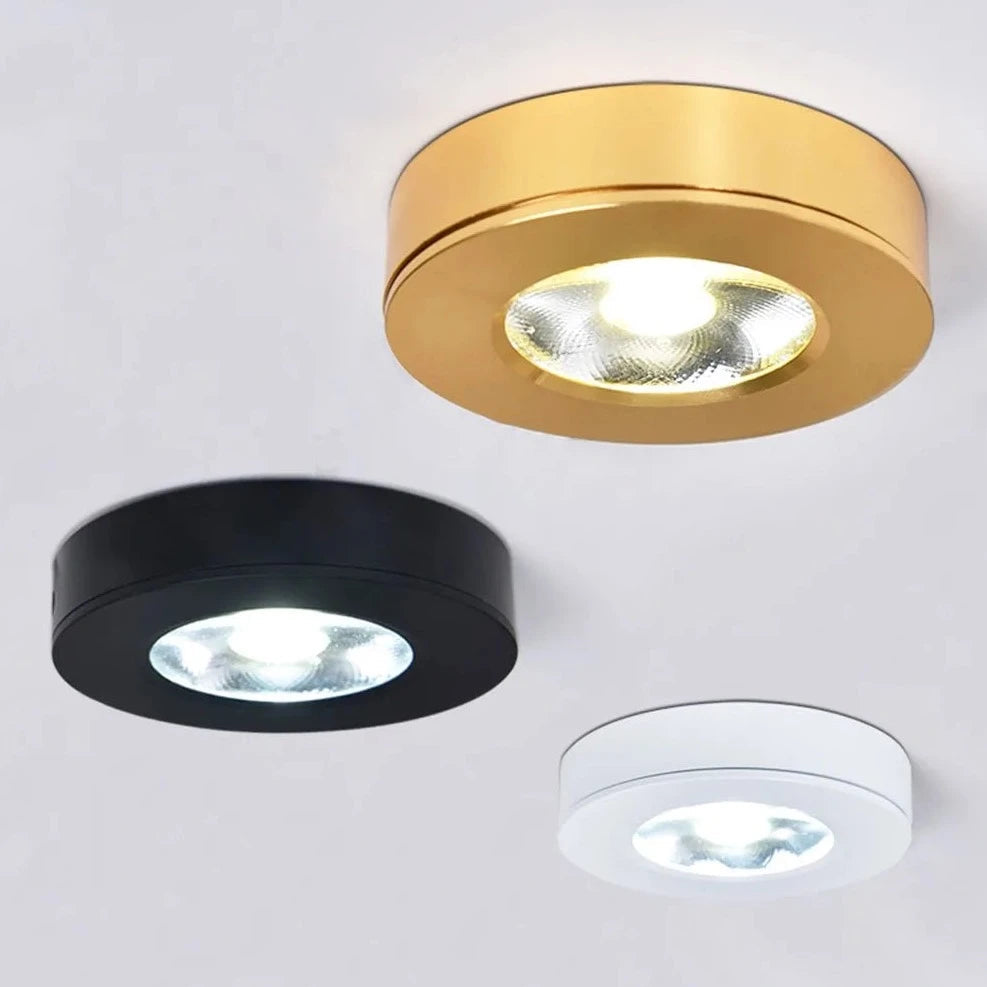Ceiling LED Spotlight Aluminum Low Profile 7.5cm Cool Natural Warm White VexonGear