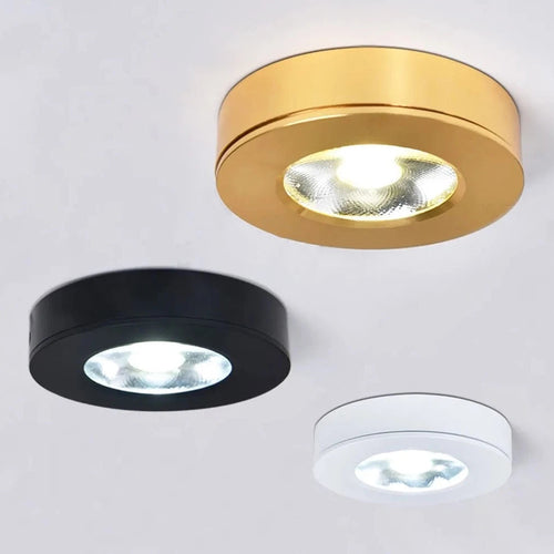 Ceiling LED Spotlight Aluminum Low Profile 7.5cm Cool Natural Warm White VexonGear