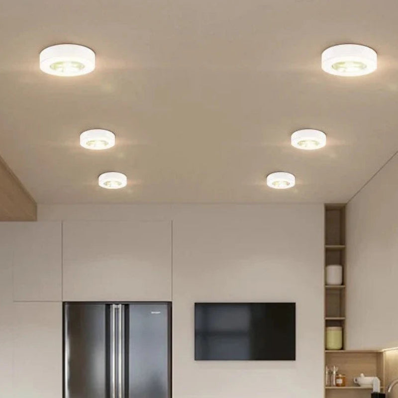 Ceiling LED Spotlight Aluminum Low Profile 7.5cm Cool Natural Warm White VexonGear