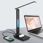 LED Desk Lamp with Wireless Charging Touch Control Adjustable Colour