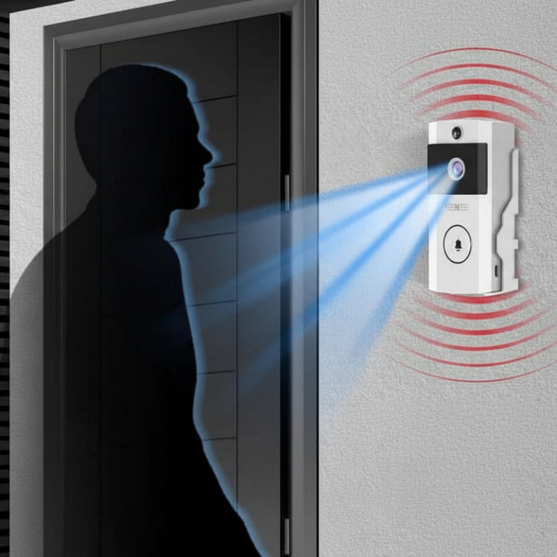 Smart Video Doorbell - HD Quality & Easy Tool-Free Setup