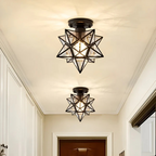 LED Ceiling Light Star Shaped Tri Color E27 for Hallways and Entryways VexonGear