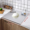 Stainless Steel Cutting Board | Durable Kitchen Surface With Raised Edge VexonGear