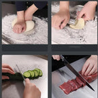 Stainless Steel Cutting Board | Durable Kitchen Surface With Raised Edge VexonGear