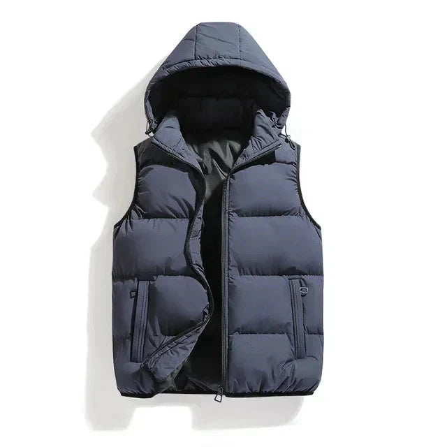 Winter Puffer Vest | Hooded Quilted Design VexonGear