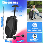Vexon Foldable Hardshell Scooter Suitcase