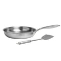 Titanium Hammered Pan Set | PFAS-Free with Matching Utensils VexonGear