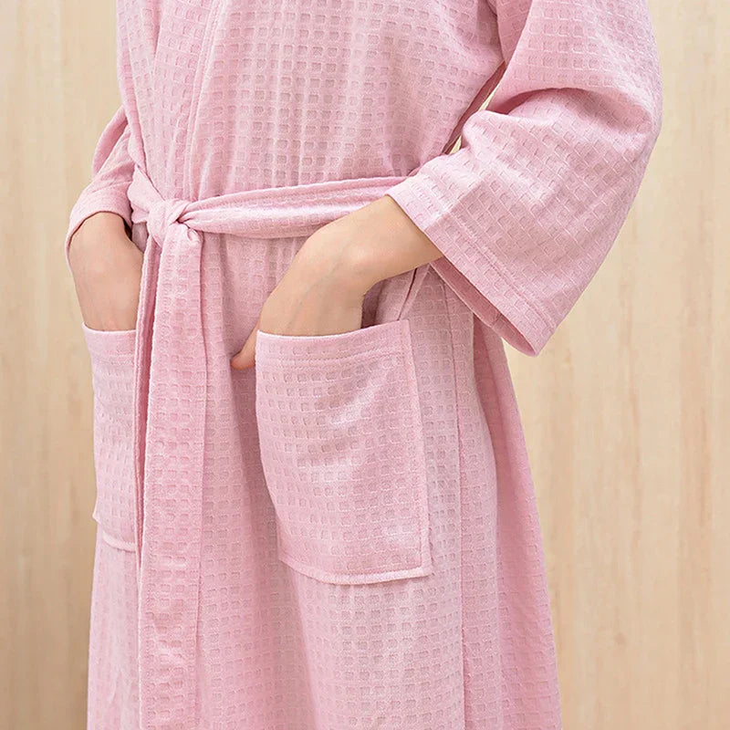 Bathrobe, Unisex Design, V-Neck Style, Front Pockets VexonGear