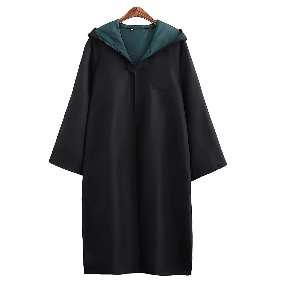 Hooded Halloween Robe | Reversible Brown and Red Design VexonGear
