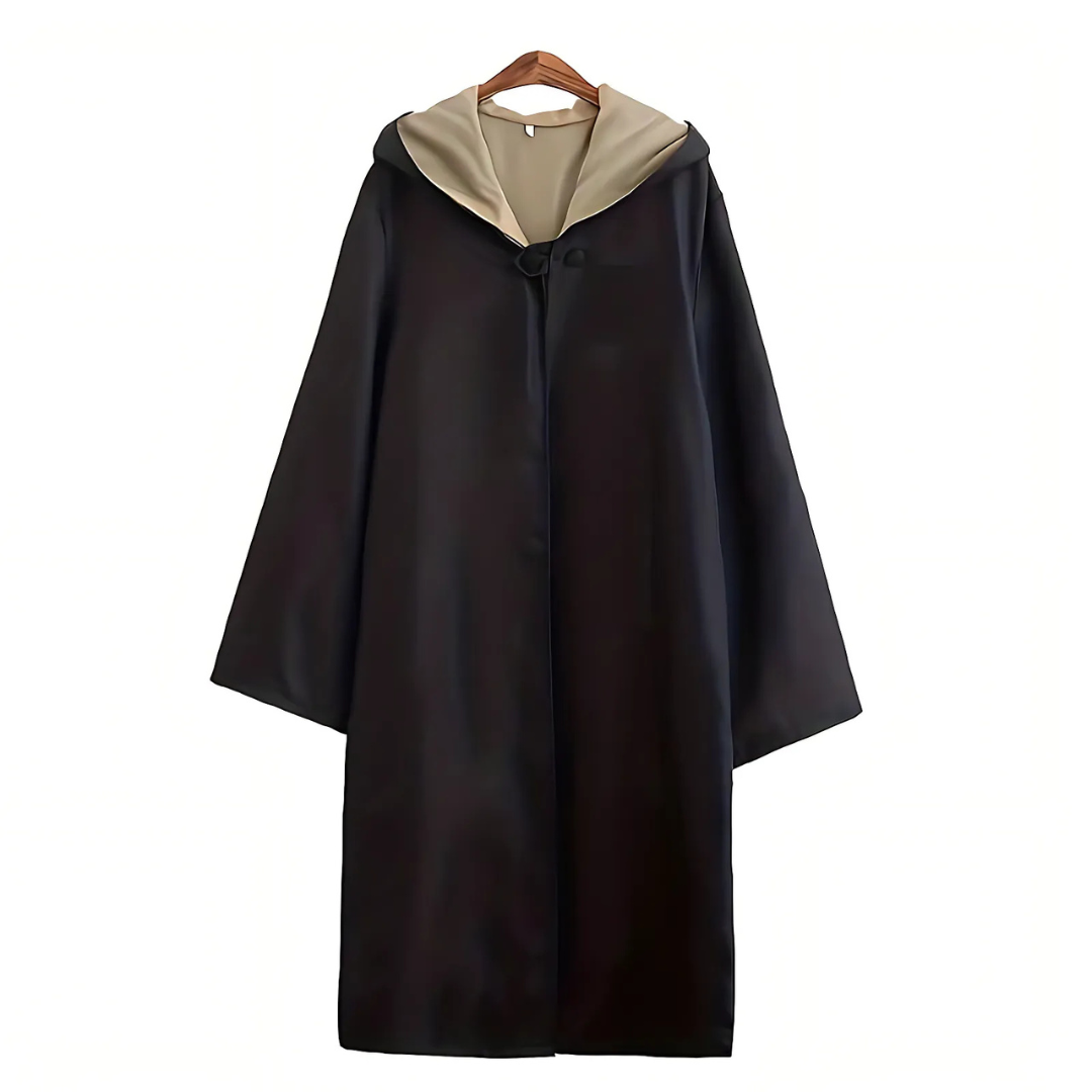 Hooded Halloween Robe | Reversible Brown and Red Design VexonGear