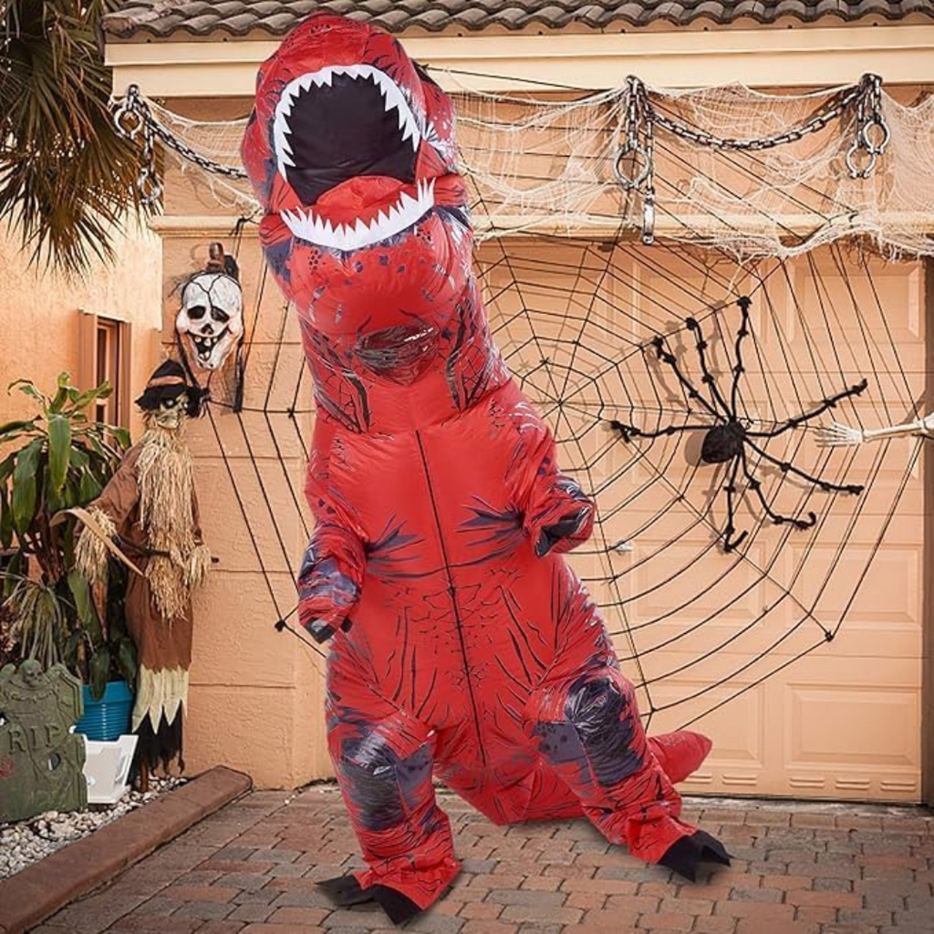 Inflatable Dinosaur Costume | T-Rex Full Body Suit VexonGear