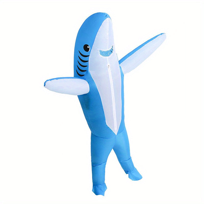 Inflatable Shark Costume | Adult Unisex Full Body Suit VexonGear