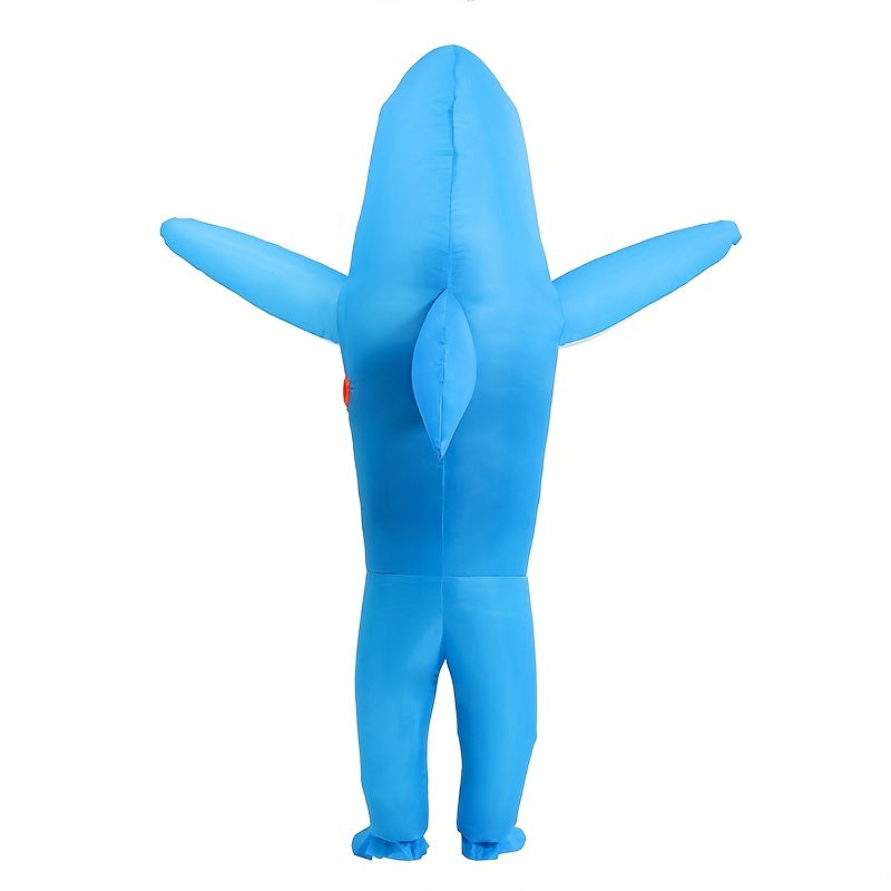 Inflatable Shark Costume | Adult Unisex Full Body Suit VexonGear